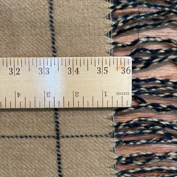 Shawl Wrap Drape NWT Orange Ebony Color with Fringe - Picture 7 of 10